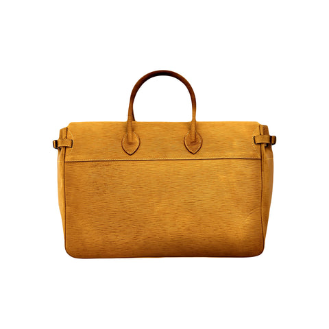 THE ETICA Leather Overnight Bag