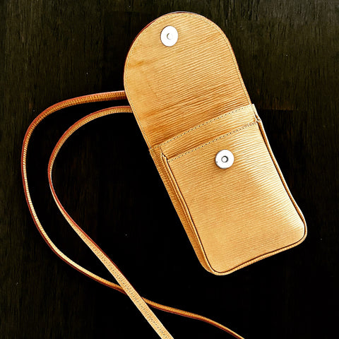 Lima Tanned Leather Crossbody Bag